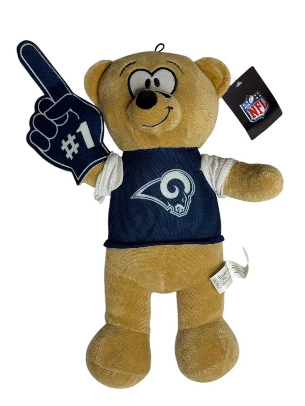Good Stuff NFL Los Angeles Rams Football Stuffed Bear 14" NWT
